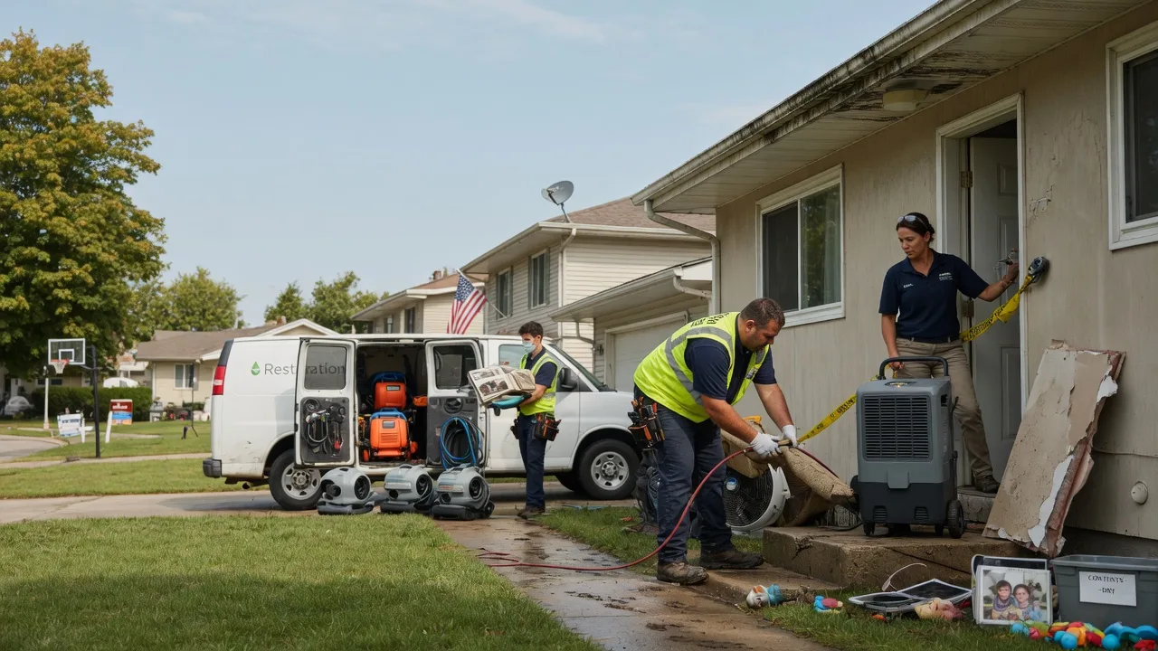 Water Damage Restoration in North Beach, MD near me